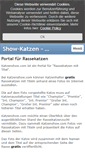 Mobile Screenshot of katzenshow.com